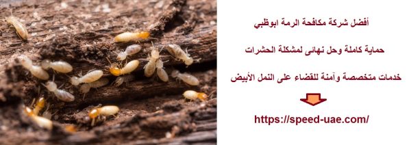 أفضل شركة مكافحة الرمة ابوظبي
